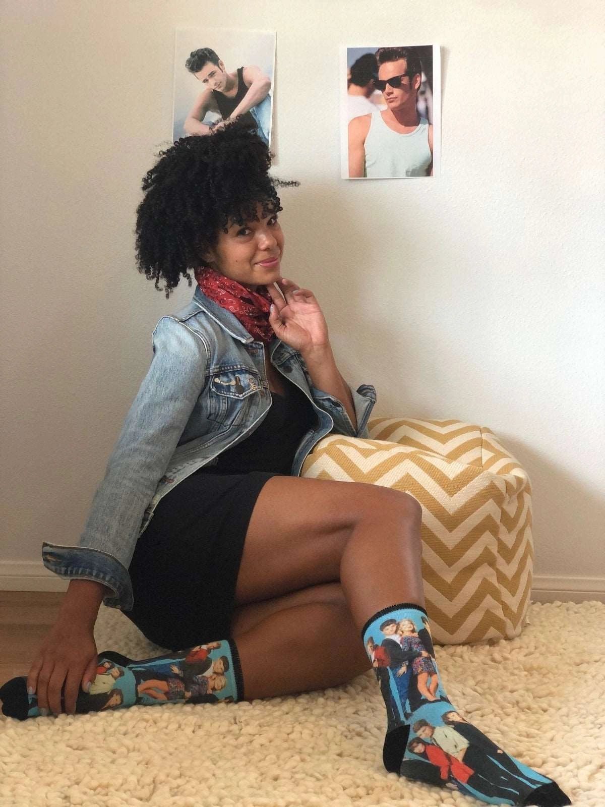 Beverly Hills Vibes: 90210 Socks. Iconic Style for Your Feet.