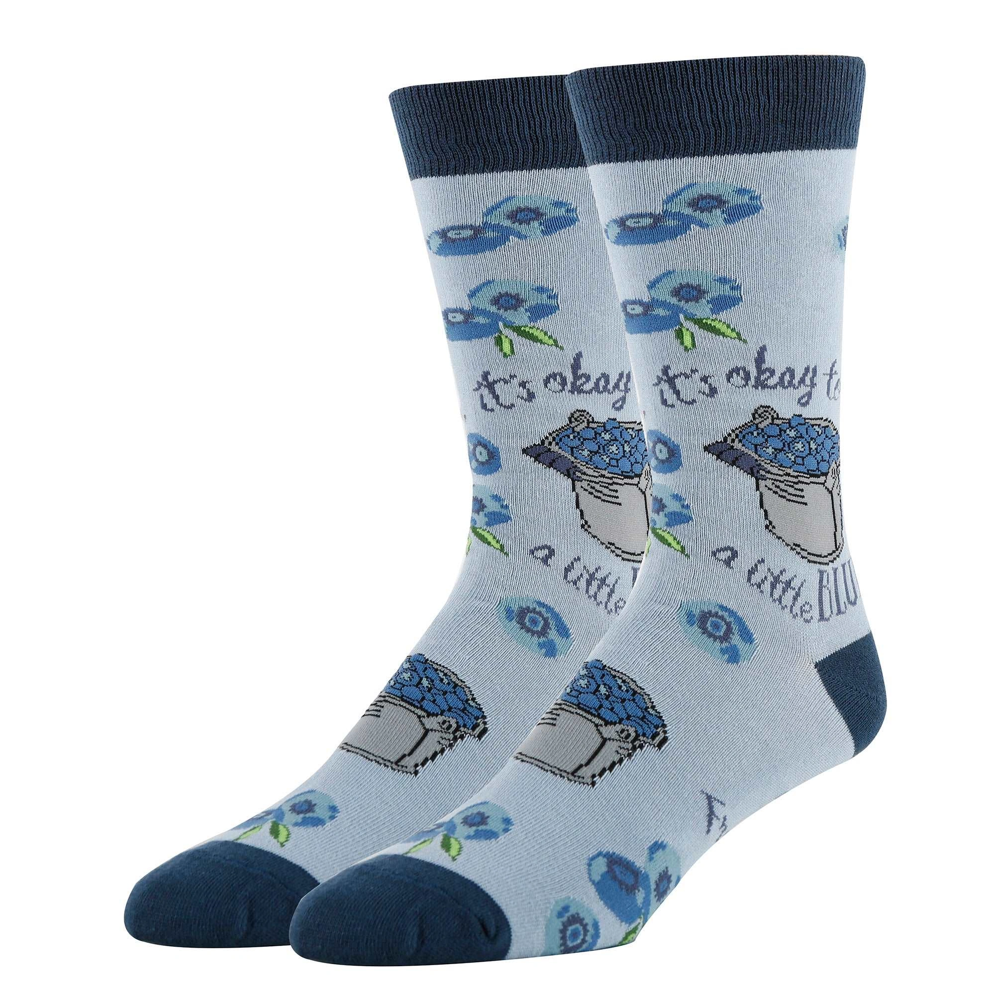 Blue Hue Socks: Tiny Toes' Dream Come True!